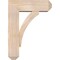 Ekena Millwork Thorton Craftsman Smooth Bracket w/ Offset Brace, Douglas Fir, 7 1/2"W x 22"D x 30"H BKT0806X22X30THR04SDF - alternate 4